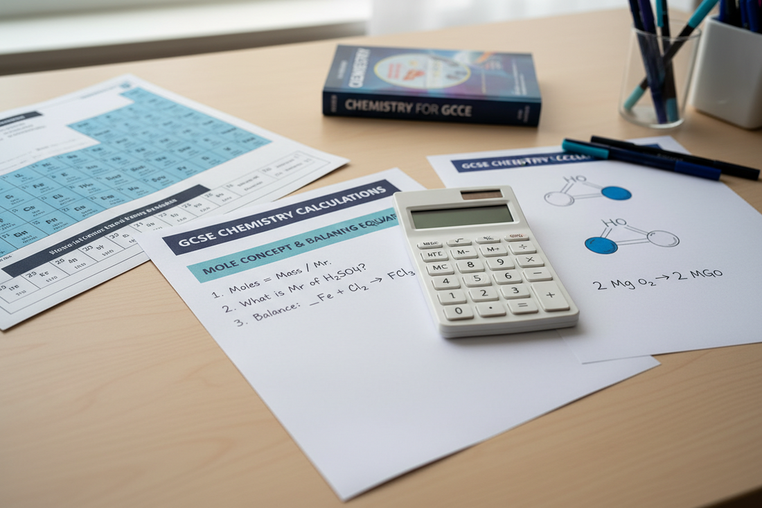 How to Revise GCSE Chemistry Calculations (With Worked Examples)