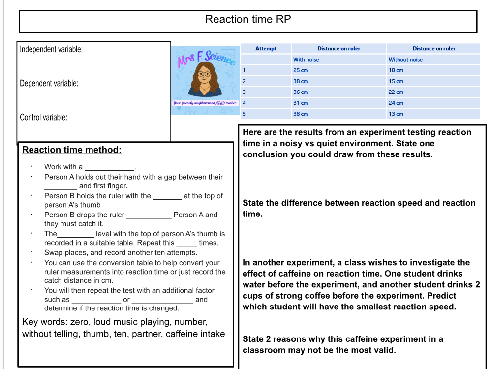 AQA GCSE Biology Osmosis Required Practical Worksheet | KS4