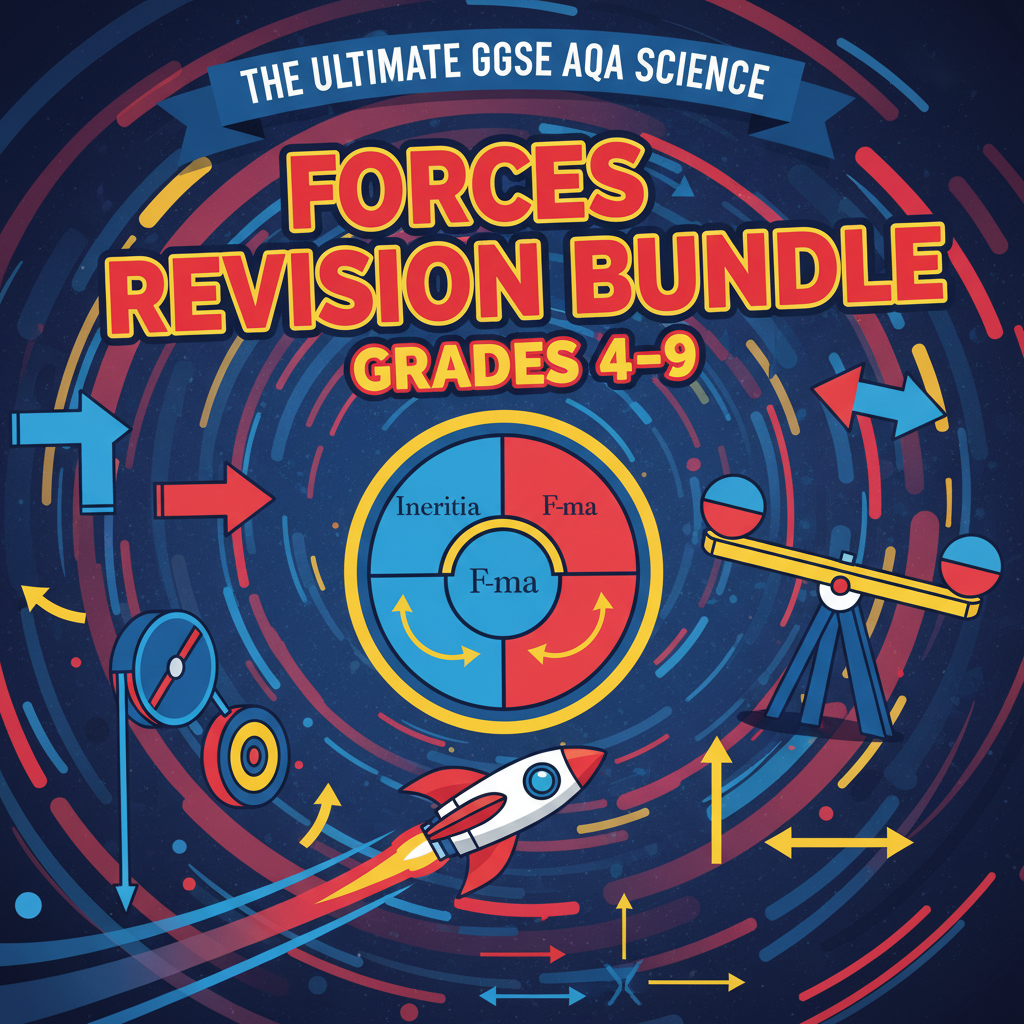 THE ULTIMATE GCSE AQA SCIENCE FORCES REVISION BUNDLE