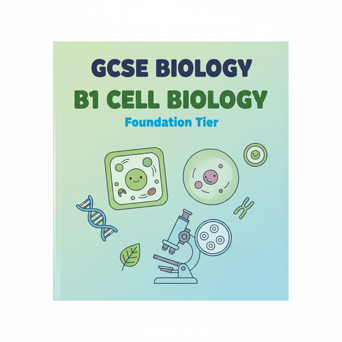 GCSE Biology B1 Cell Biology Foundation Tier - Combined Science