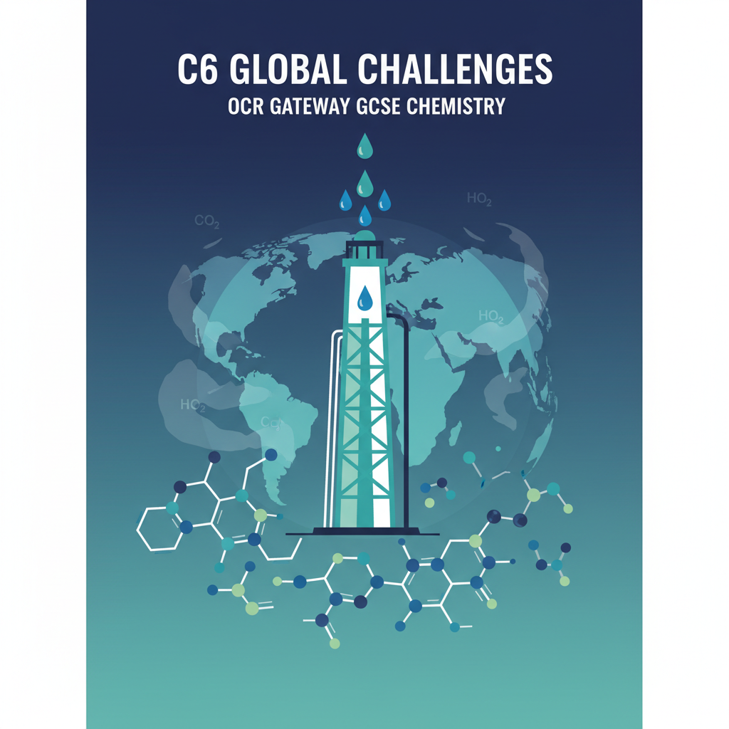 C6 Global Challenges OCR Gateway GCSE Chemistry retrieval questions worksheet cover