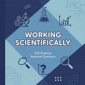 KS3 Science Working Scientifically Retrieval Questions | National Curriculum | 30 Questions