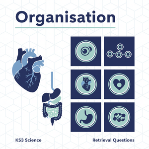 KS3 Science Organisation Retrieval Questions | National Curriculum | 30 Questions