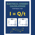 GCSE Physics Electrical Current Calculations Worksheet