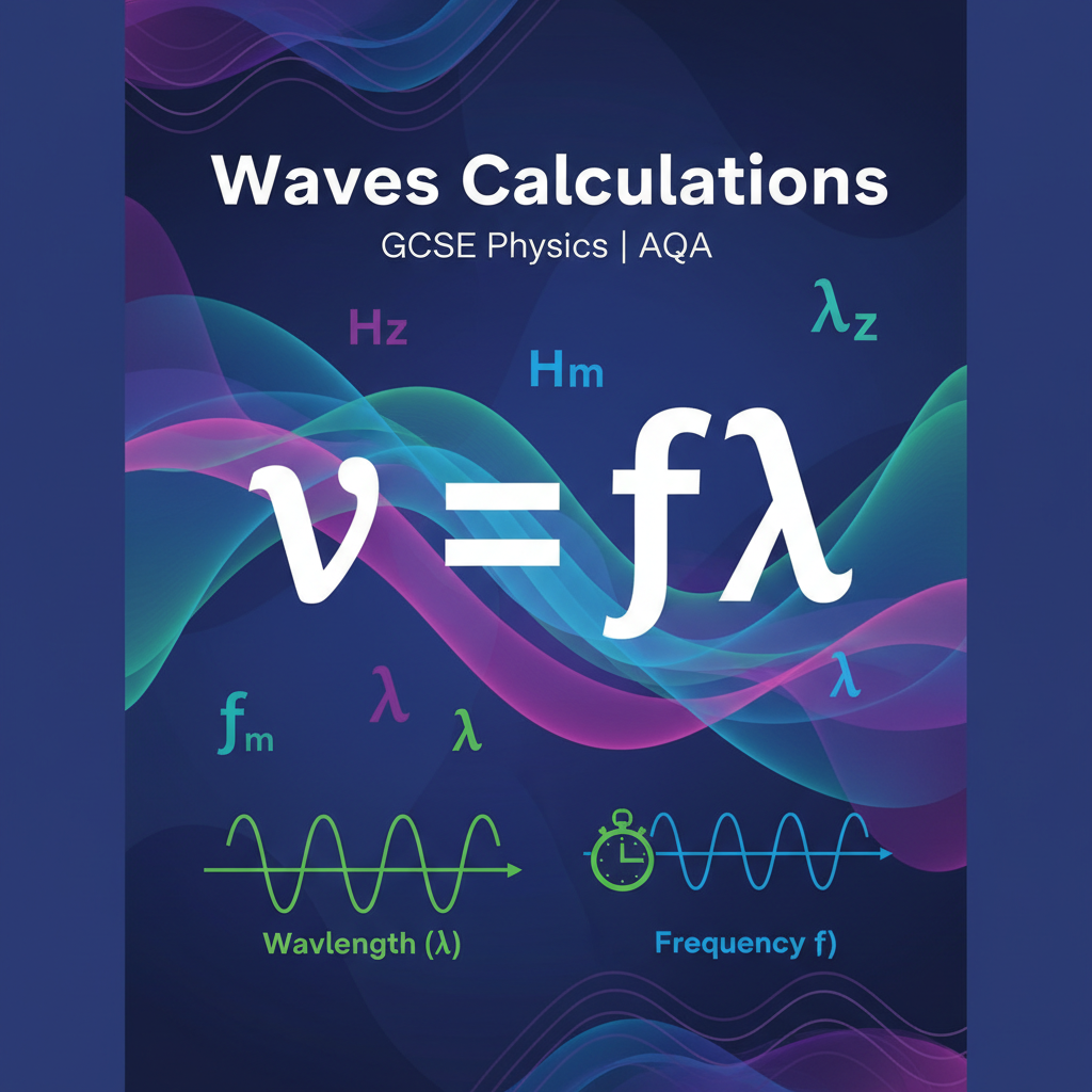 GCSE Physics Waves Calculations Worksheet