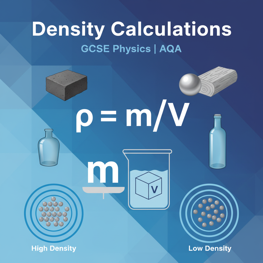 GCSE Physics Density Calculations Worksheet