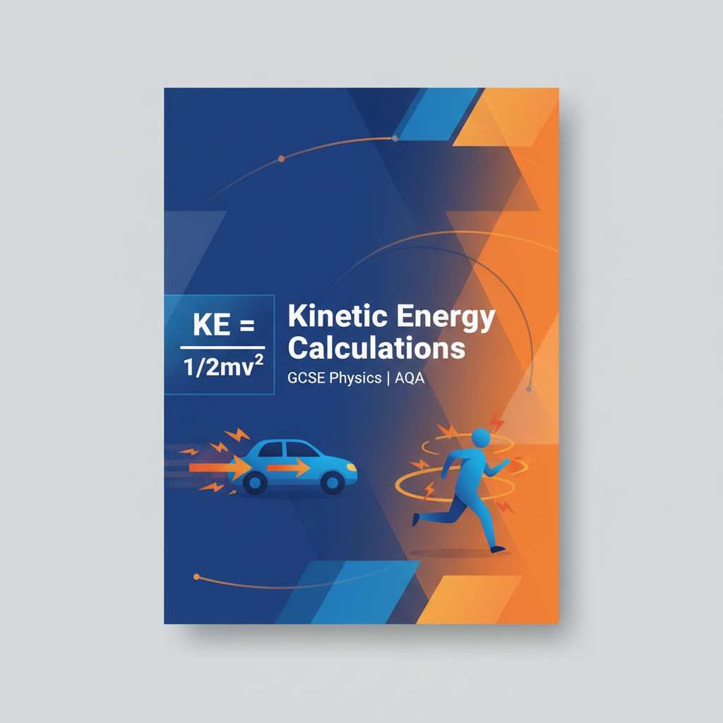 GCSE Physics Kinetic Energy Calculations Worksheet
