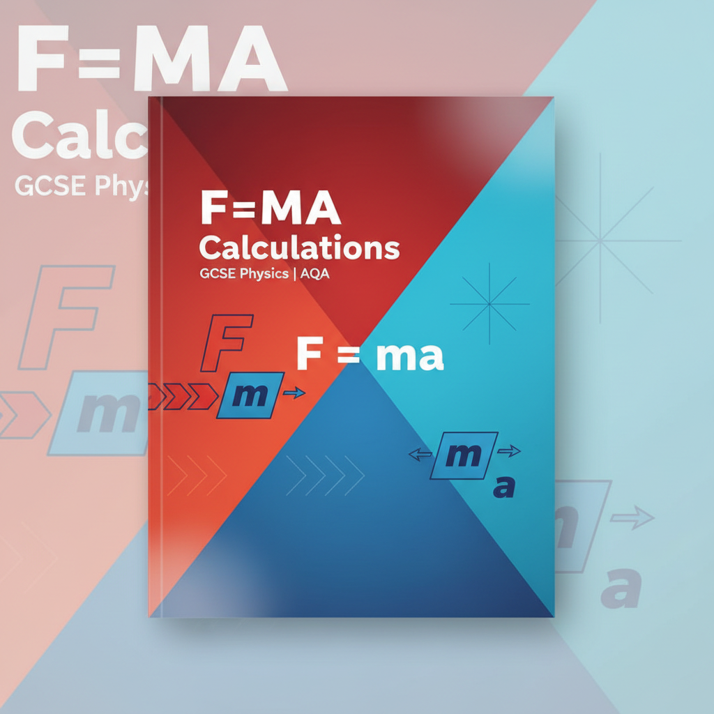 GCSE Physics F=MA Calculations Worksheet