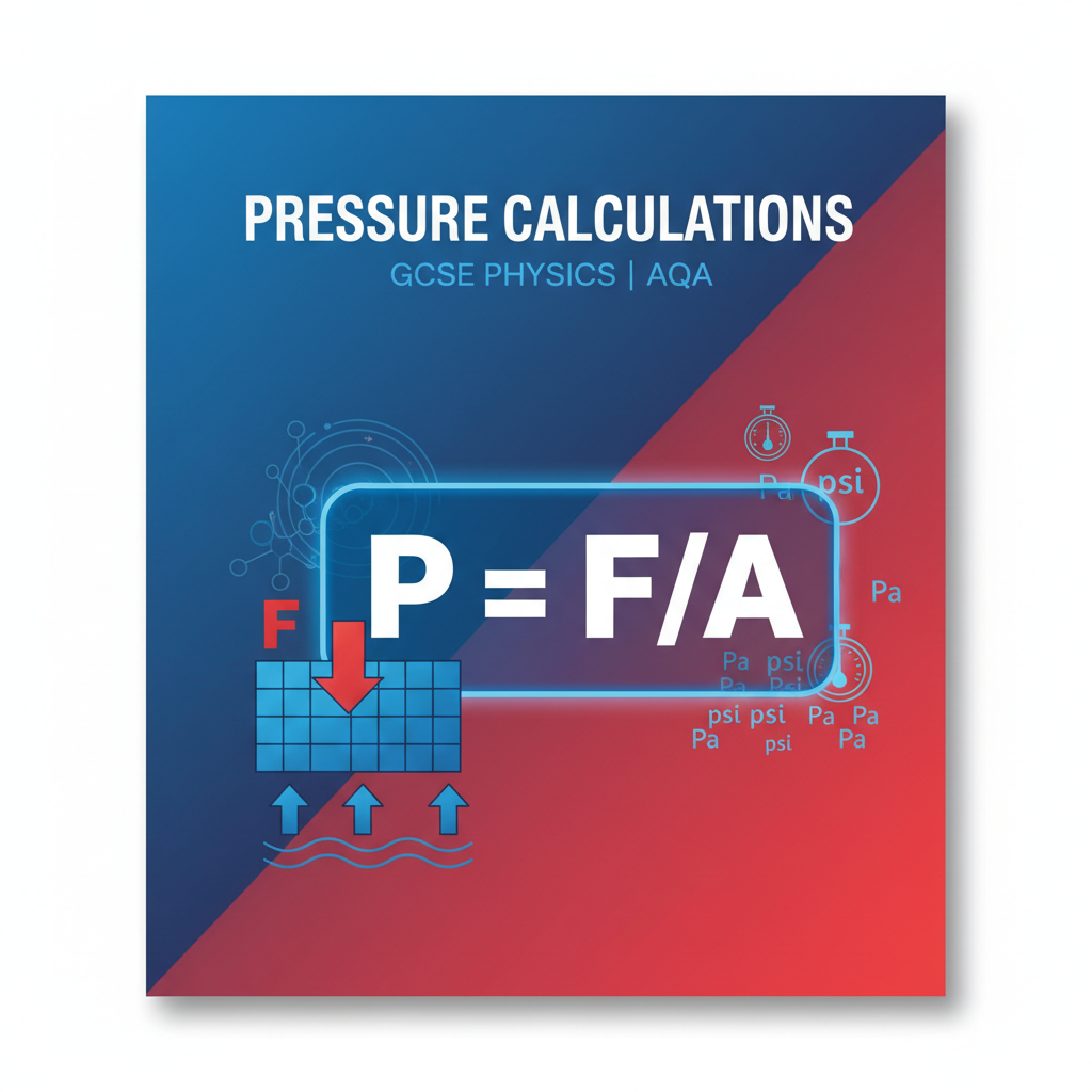 GCSE Physics Pressure Calculations Worksheet