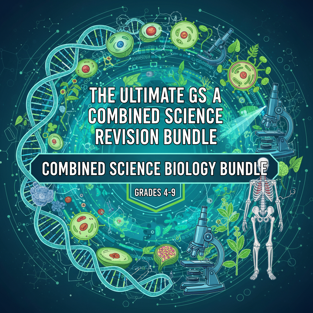 THE ULTIMATE GCSE AQA COMBINED SCIENCE BIOLOGY REVISION BUNDLE
