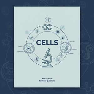 KS3 Science Cells Retrieval Questions | National Curriculum | 30 Questions