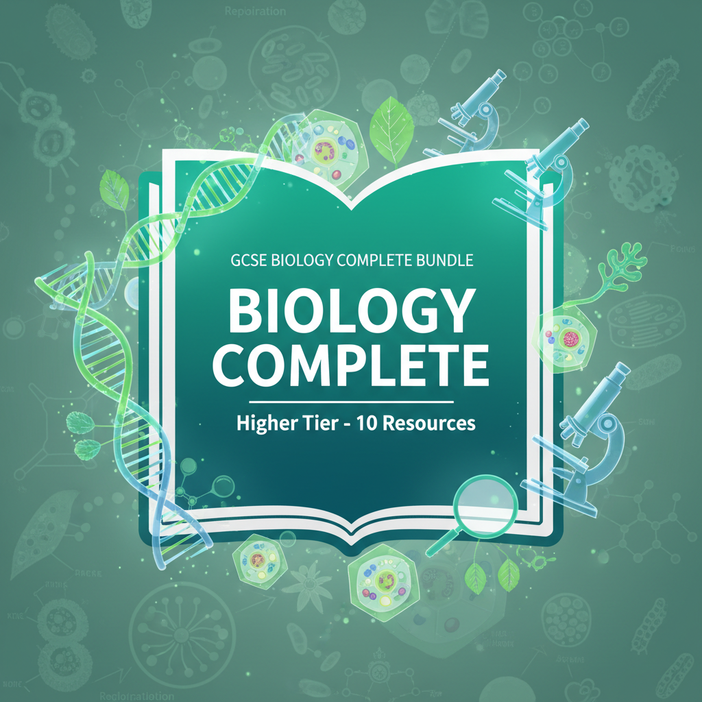 GCSE Biology Complete Bundle - Higher Tier - 10 Resources