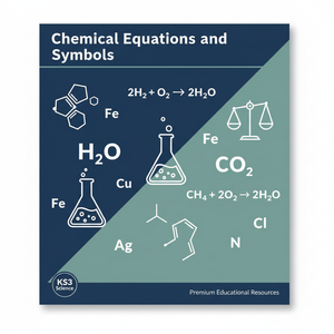 KS3 Science Chemical Equations and Symbols Retrieval Questions | National Curriculum | 30 Questions