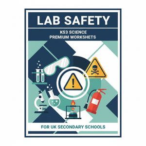 KS3 Science Lab Safety Retrieval Questions | National Curriculum | 30 Questions